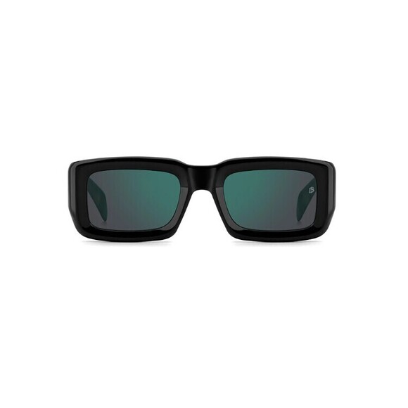 David Beckham Rectangular Frame Sunglasses With Green Tinted Lenses - NWT